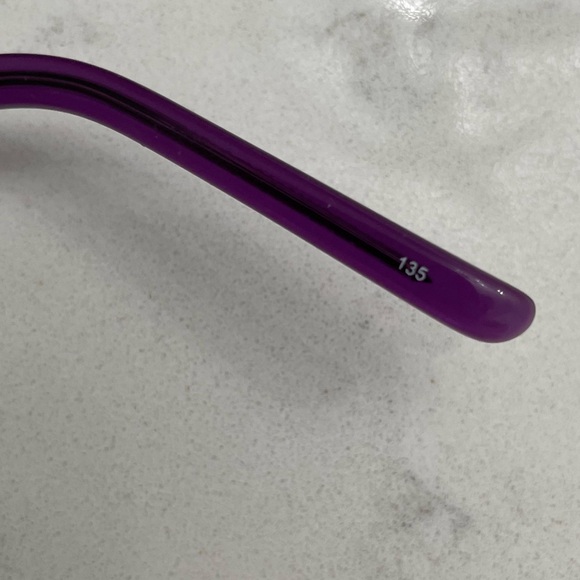 Alfred Sung Plum Prescription Eyeglass Frames - Picture 11 of 15